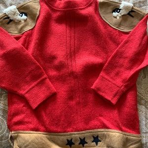 JC de Castelbajac Vintage Red Sweater Sz40